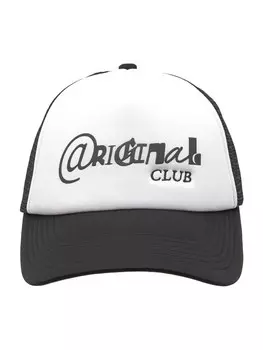 Бейсболка Pull&Bear ORIGINAL CLUB, черный/белый