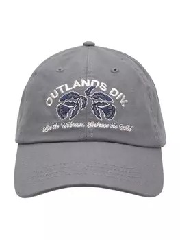 Бейсболка Pull&Bear, серый