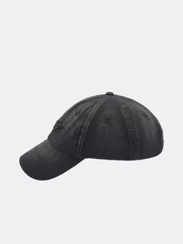 Бейсболка Pull&Bear STWD, черный деним