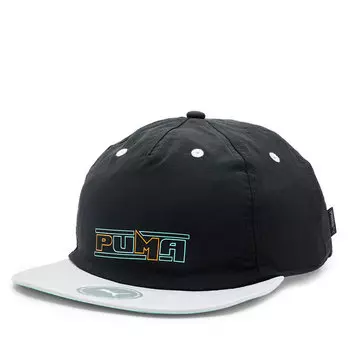 Бейсболка Puma SWxPRelaxed Flatbrim, черный