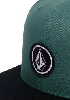 Бейсболка QUARTER TWILL Volcom, зеленый