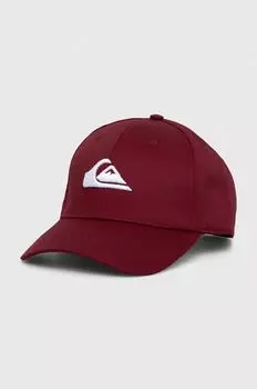 Бейсболка Quiksilver, гранат