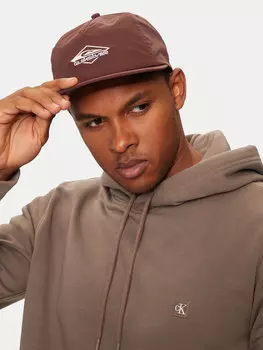 Бейсболка Quiksilver, коричневый