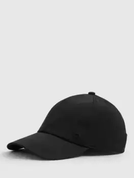 Бейсболка Reiss Nicole Embroidered R, черный