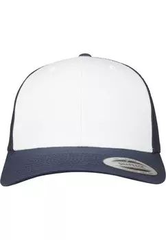 Бейсболка RETRO TRUCKER Flexfit, цвет navy/white