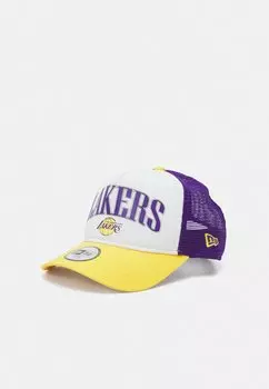 Бейсболка RETRO TRUCKER UNISEX New Era, цвет true purple yellow
