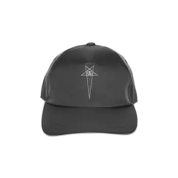 Бейсболка Rick Owens Baseball Cap, черный