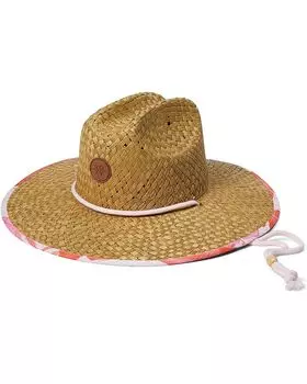 Бейсболка Roxy Pina to My Colada Straw Sun, цвет Pale Dogwood Hibiscus