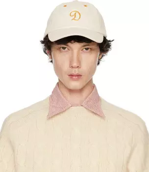 Бейсболка с эмблемой «D» от Off-White Drake's