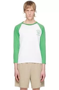 Бейсболка с эмблемой и длинным рукавом Sporty & Rich, мультиколор