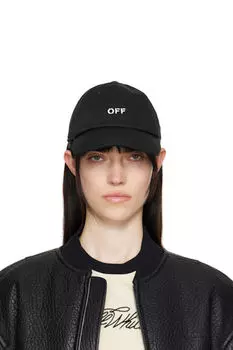 Бейсболка с черной надписью «Off» Off-White