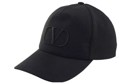 Бейсболка с фирменной символикой VLogo Valentino, черный