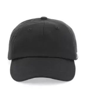 Бейсболка с контрастной вышивкой логотипа Jacquemus, черный