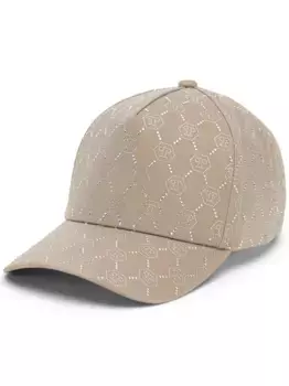 Бейсболка с кристаллами Philipp Plein, нейтральный