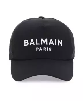 Бейсболка с логотипом Balmain, черный