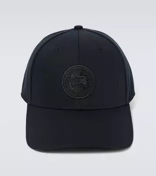 Бейсболка с логотипом Canada Goose, черный