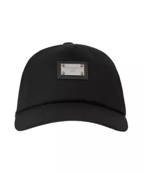 Бейсболка с логотипом Dolce & Gabbana, черный