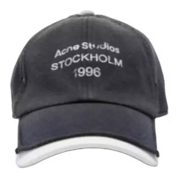 Бейсболка с логотипом и печатью Acne Studios