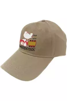 Бейсболка с логотипом Woodstock, коричневый