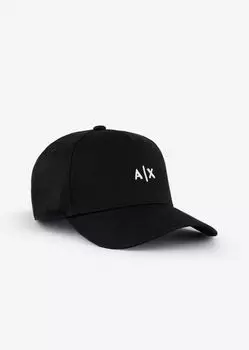 Бейсболка с мини-логотипом Armani Exchange, черный