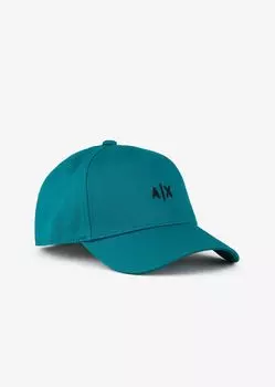Бейсболка с мини-логотипом Armani Exchange, зеленый