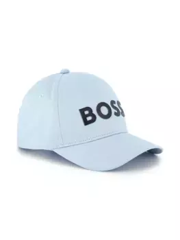 Бейсболка с нашивкой-логотипом BOSS Kidswear, синий