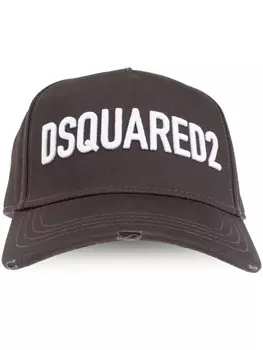 Бейсболка с нашивкой-логотипом DSQUARED2, черный