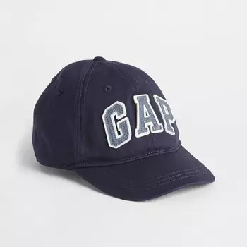 Бейсболка с нашивкой-логотипом Gap, синий