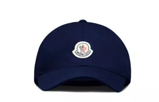 Бейсболка с нашивкой-логотипом Moncler