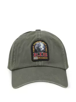 Бейсболка с нашивкой-логотипом Parajumpers, зеленый