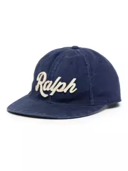 Бейсболка с нашивкой-логотипом POLO RALPH LAUREN, синий