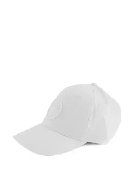 Бейсболка с нашивкой-логотипом Stone Island, белый