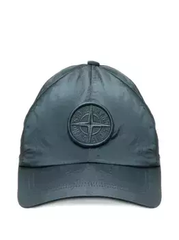 Бейсболка с нашивкой-логотипом Stone Island, синий