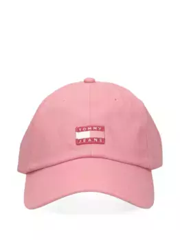 Бейсболка с нашивкой-логотипом Tommy Jeans, розовый