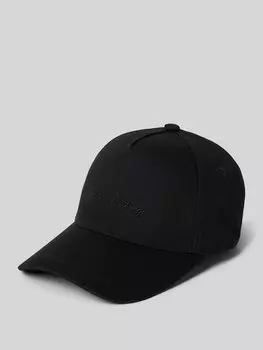 Бейсболка с пришитой этикеткой ARMANI EXCHANGE, черный