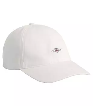 Бейсболка с щитком Gant, белый
