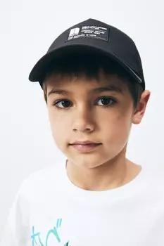 Бейсболка с сеткой сзади (3–16 лет) Next, черный