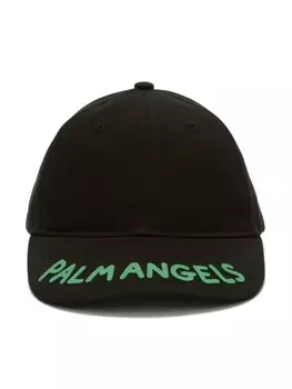 БЕЙСБОЛКА С СЕЗОННЫМ ЛОГОТИПОМ Palm Angels Kids, черный