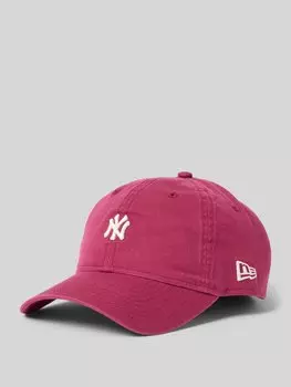 Бейсболка с узорчатой строчкой, модель «MINI WASHED 9TWENTY» New Era, вишневый