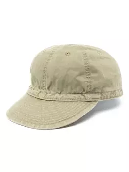 Бейсболка с узором в елочку Ralph Lauren RRL, зеленый