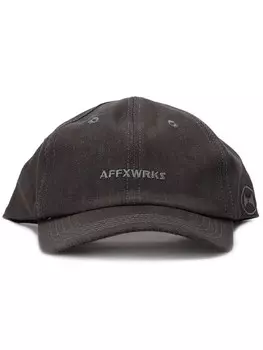Бейсболка с вышитым логотипом Affix, серый
