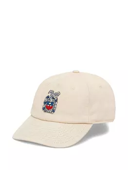 Бейсболка с вышитым логотипом Bally, белый