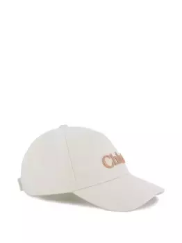 Бейсболка с вышитым логотипом Chlo Kids, белый