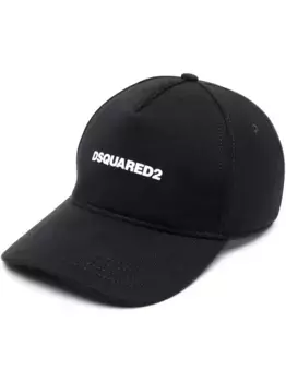 Бейсболка с вышитым логотипом DSQUARED2, черный