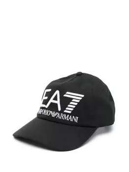 Бейсболка с вышитым логотипом Ea7 Emporio Armani, черный