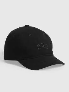 Бейсболка с вышитым логотипом Gap, цвет black