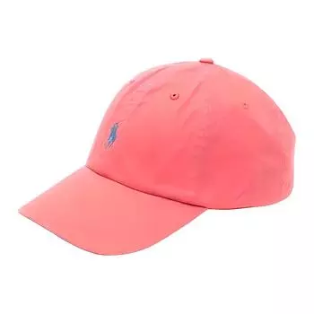 Бейсболка с вышитым логотипом и изогнутым козырьком Polo Ralph Lauren