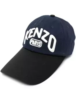 Бейсболка с вышитым логотипом KENZO, синий