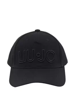 Бейсболка с вышитым логотипом LIU JO, черный