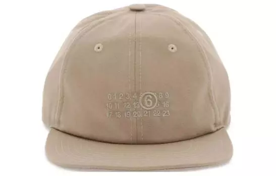 Бейсболка с вышитым логотипом MM6 Maison Margiela